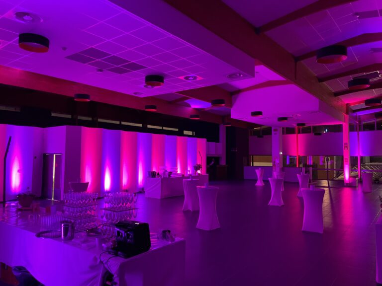 Parc des Expositions Avignon - Mise en lumière Cocktail Entreprise
