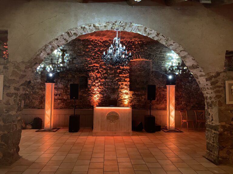 Mariage Régie DJ - Éclairage décoratif